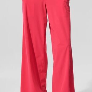 ALO Yoga Vibrant Pink Wide-Leg Pants